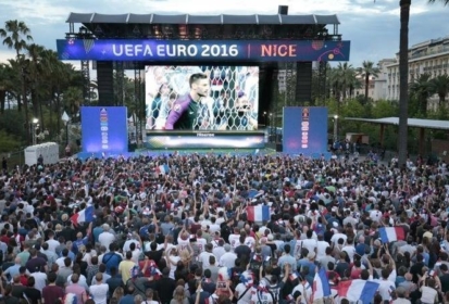 Grenoble : Un écran géant à l’anneau de vitesse pour France – Croatie