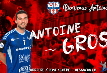 Antoine Gros nouveau joueur du GSMHGUC