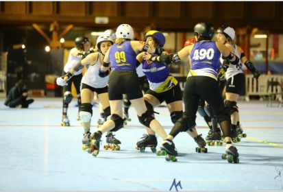 Le championnat de France de roller-derby en images