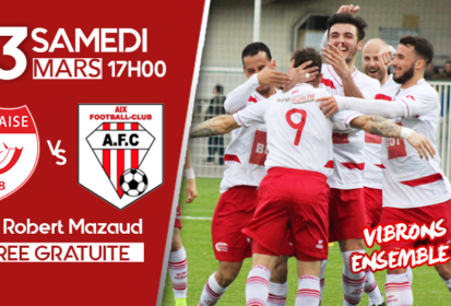 Salaise reçoit Aix FC ce samedi 23 mars