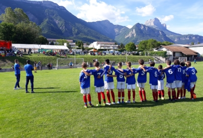 Les U13 de l’ES Manival remportent le tournoi du Manival face à Annecy-le-Vieux