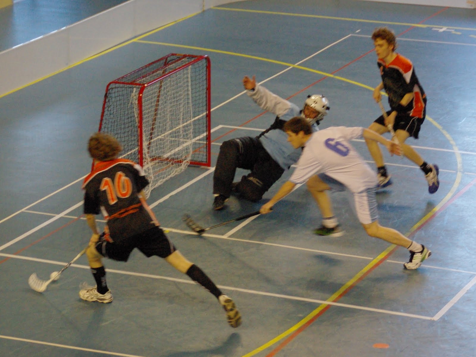 Floorball Les Tigres créent la surprise