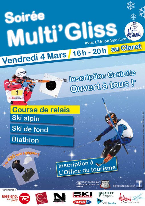 Soirée Multi’Gliss, le 4 mars à Autrans, de 16h à 20h (01/03/2011)