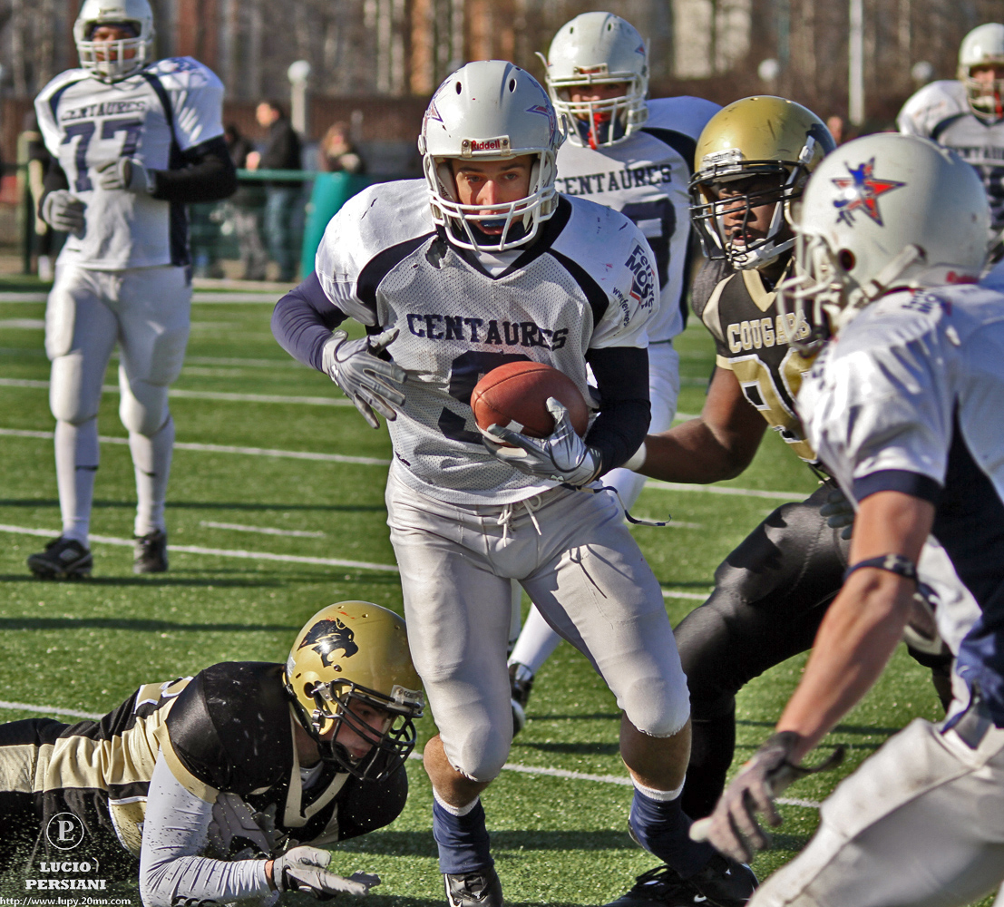 Foot US Championnat Élite : Saint-Ouen l’Aumone – Grenoble 41-41 (07/03/2011)