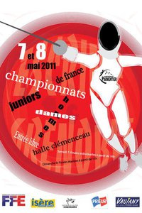 Championnat de France épée Juniors ce week-end à Clémenceau