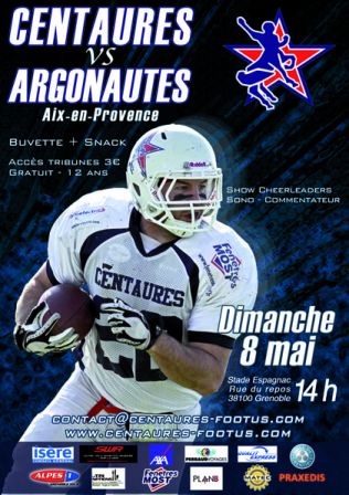 Foot US D1 : Grenoble – Aix-en-Provence, présentation