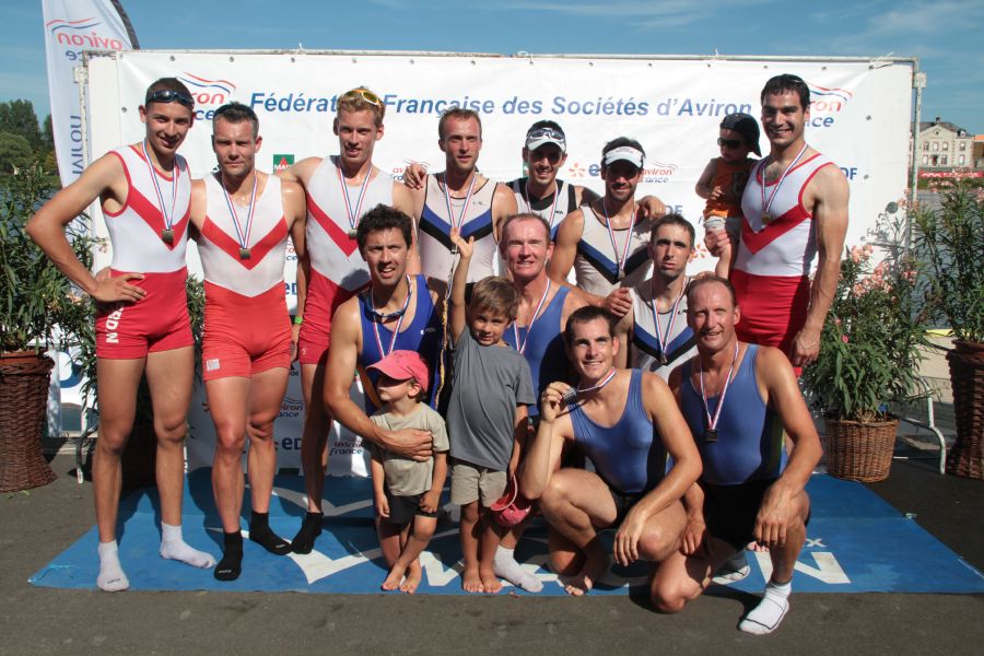 Aviron : les Grenoblois deuxièmes au Critérium National