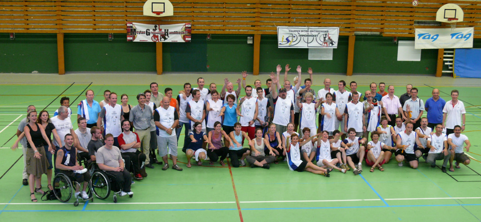 Réussite pour le tournoi inter-entreprises de handibasket du MGH