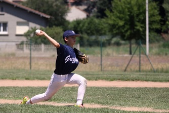 Baseball : Benjamin Patry retenu en équipe de France Minimes