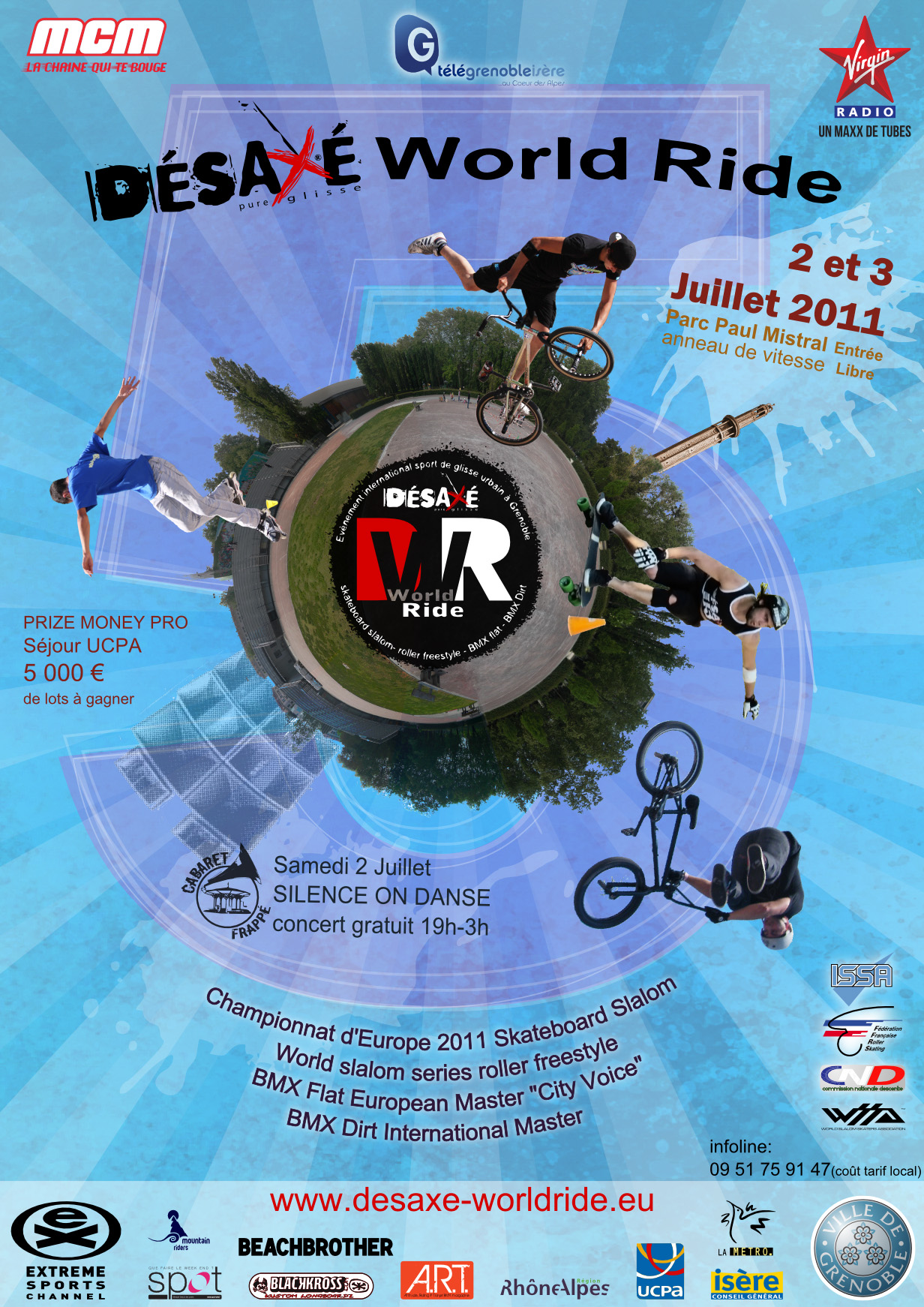 Désaxé World Ride, ce week-end à l’anneau de vitesse