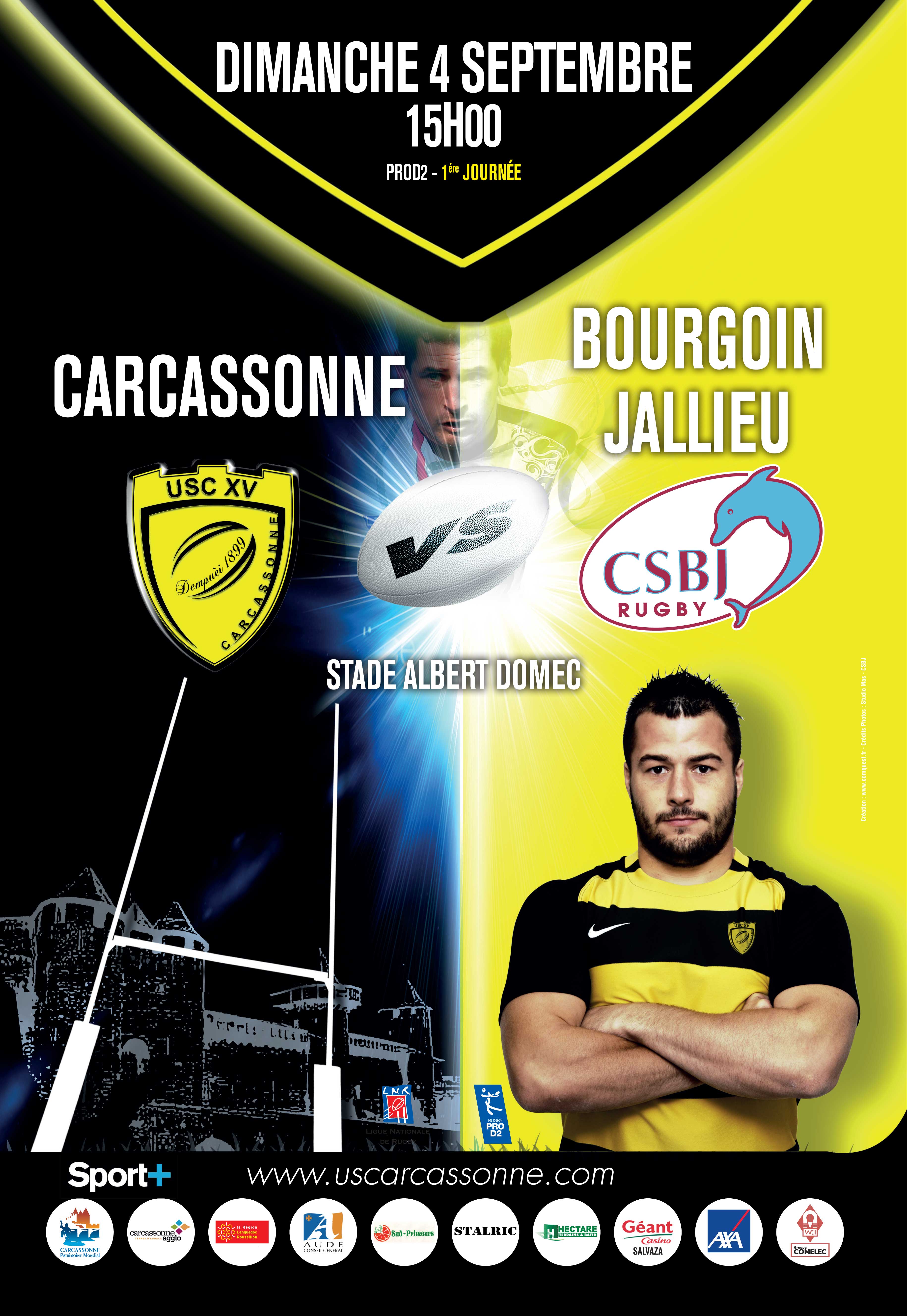 Pro D2 L’adversaire du week-end : Carcassonne