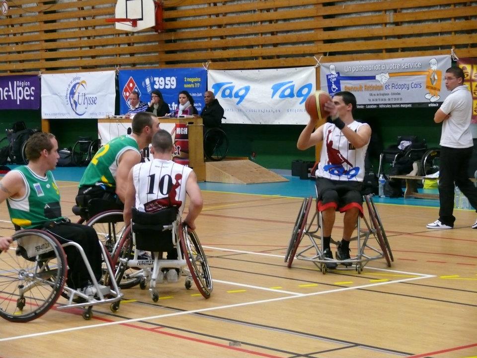 Handibasket Nationale A : MGH – Lannion 69 – 37