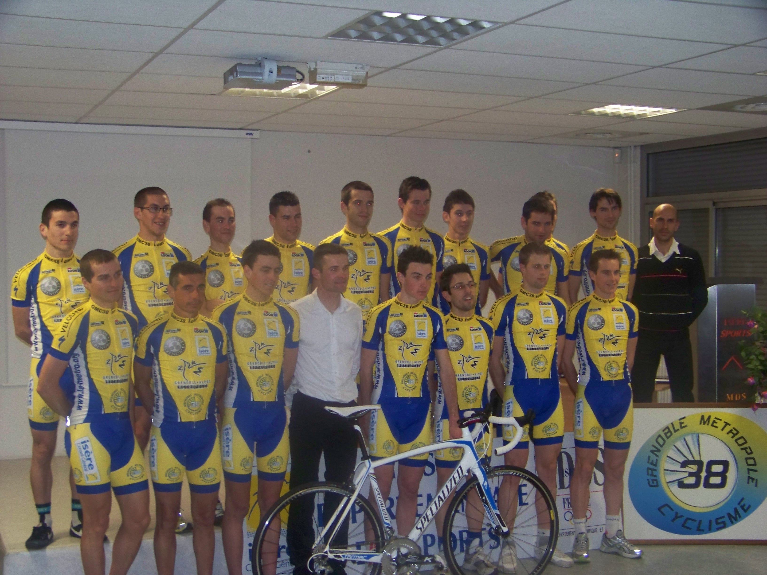 Cyclisme : présentation de l’équipe 2012 du GMC 38