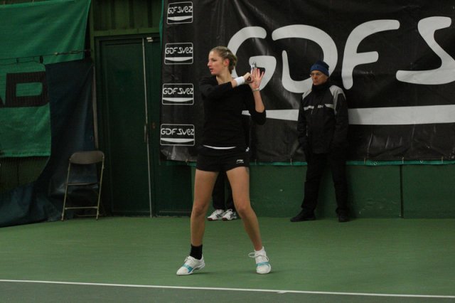 Tennis – Open GDF Suez de l’Isère : Krystina Pliskova rejoint sa soeur en finale