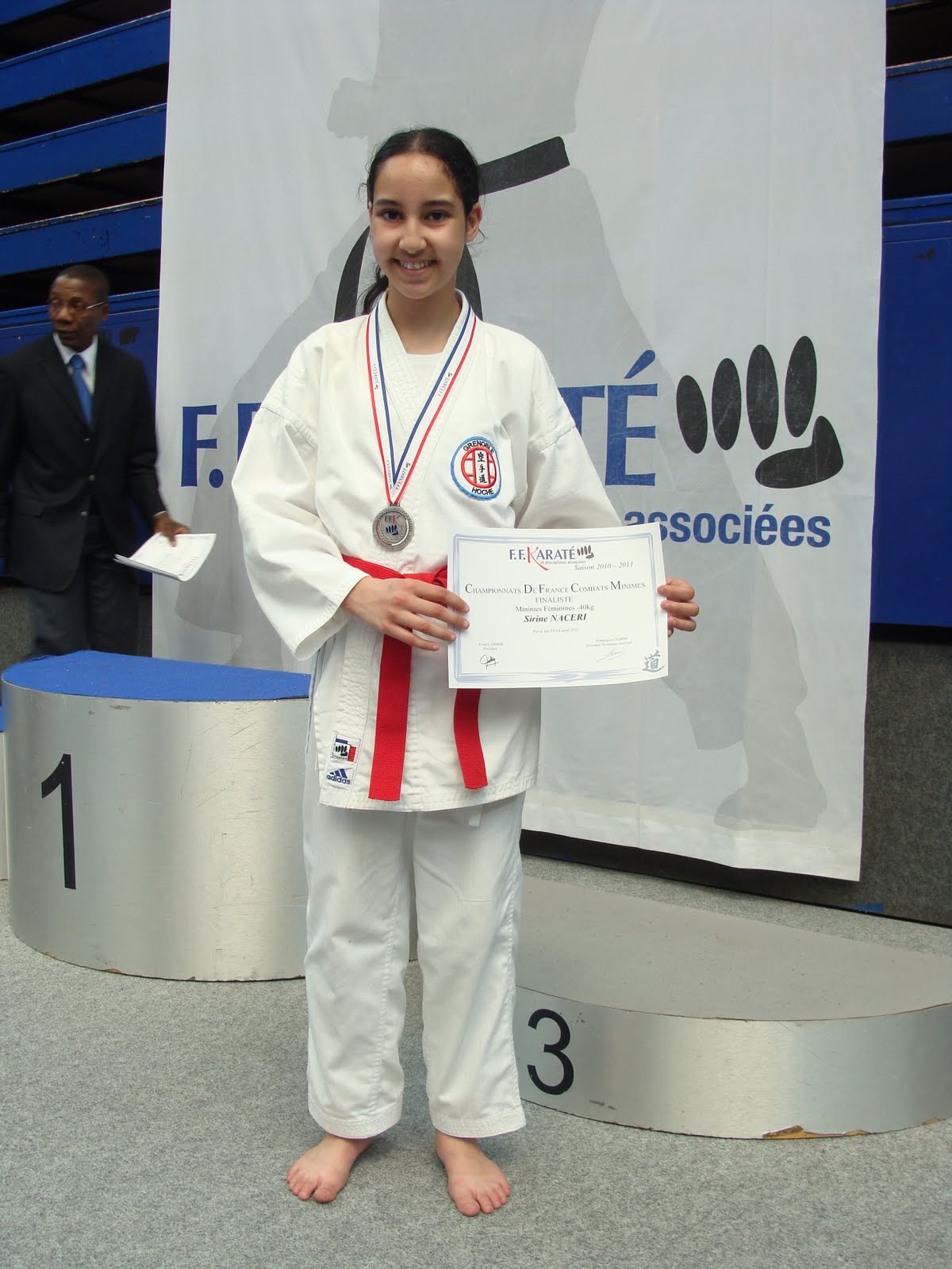 La Jeune de la Semaine : Sirine Naceri (Karaté Grenoble Hoche)