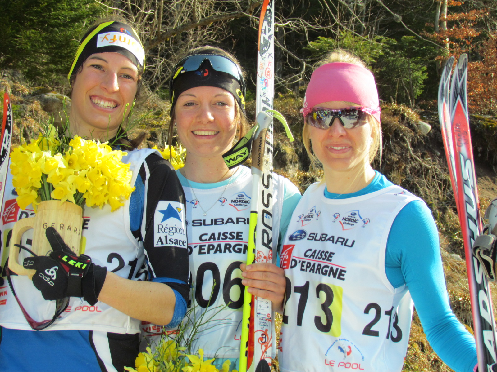 A Gérardmer, Chloé Chevalier, Delphine Belle et Robin Duvillard ne sont pas fatigués et continuent leurs conquêtes des podiums