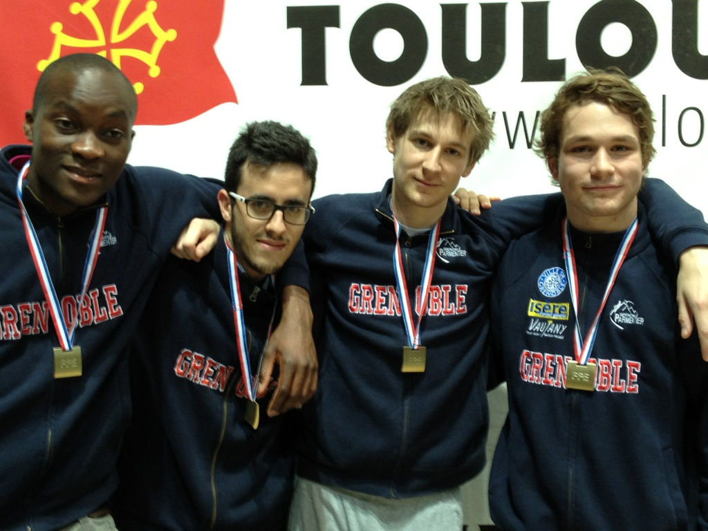 Escrime – Parmentier : les Juniors hommes sur le podium des France