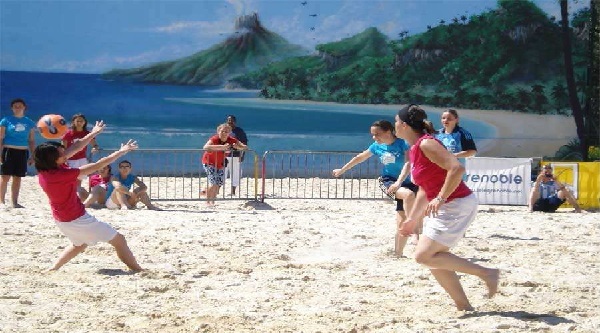 Femina Beach Soccer ce week-end à la plage de Grenoble