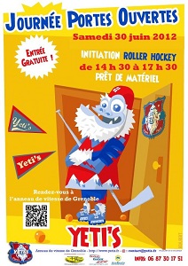 Roller-hockey Journée portes ouvertes des Yéti’s