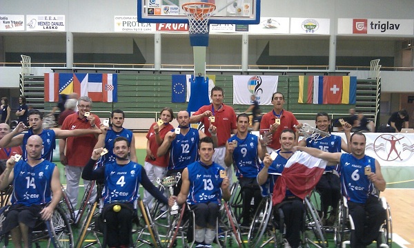 Handibasket : la France championne d’Europe