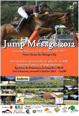 Jump’Mésage – Jumping de Haut Niveau du Sud Grenoblois