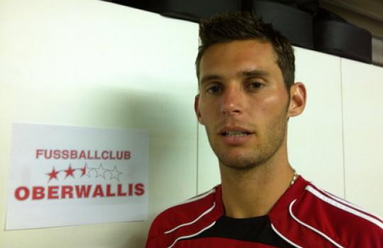 Lionel Mallein au FC Oberwallis Naters