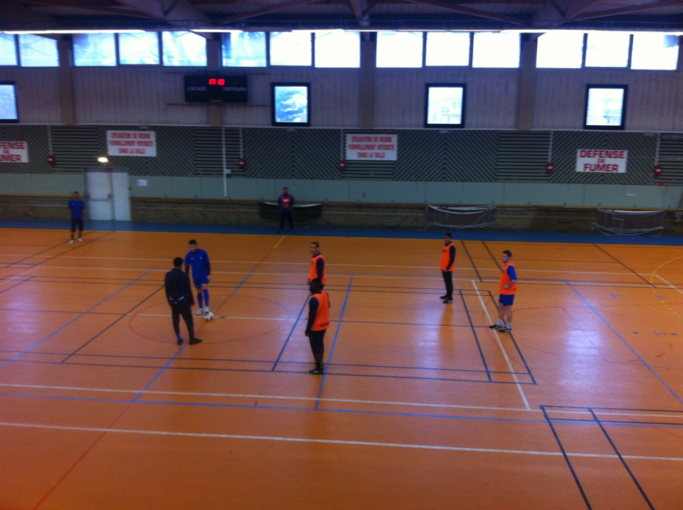 Le GF38 en mode futsal