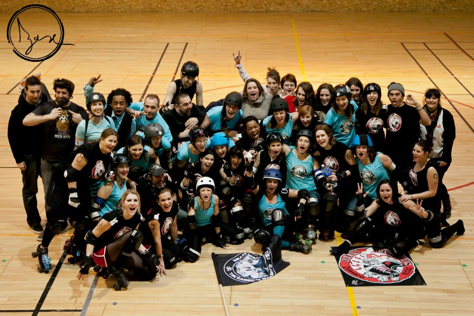 Roller Derby : les Cannibal Marmots victorieuses