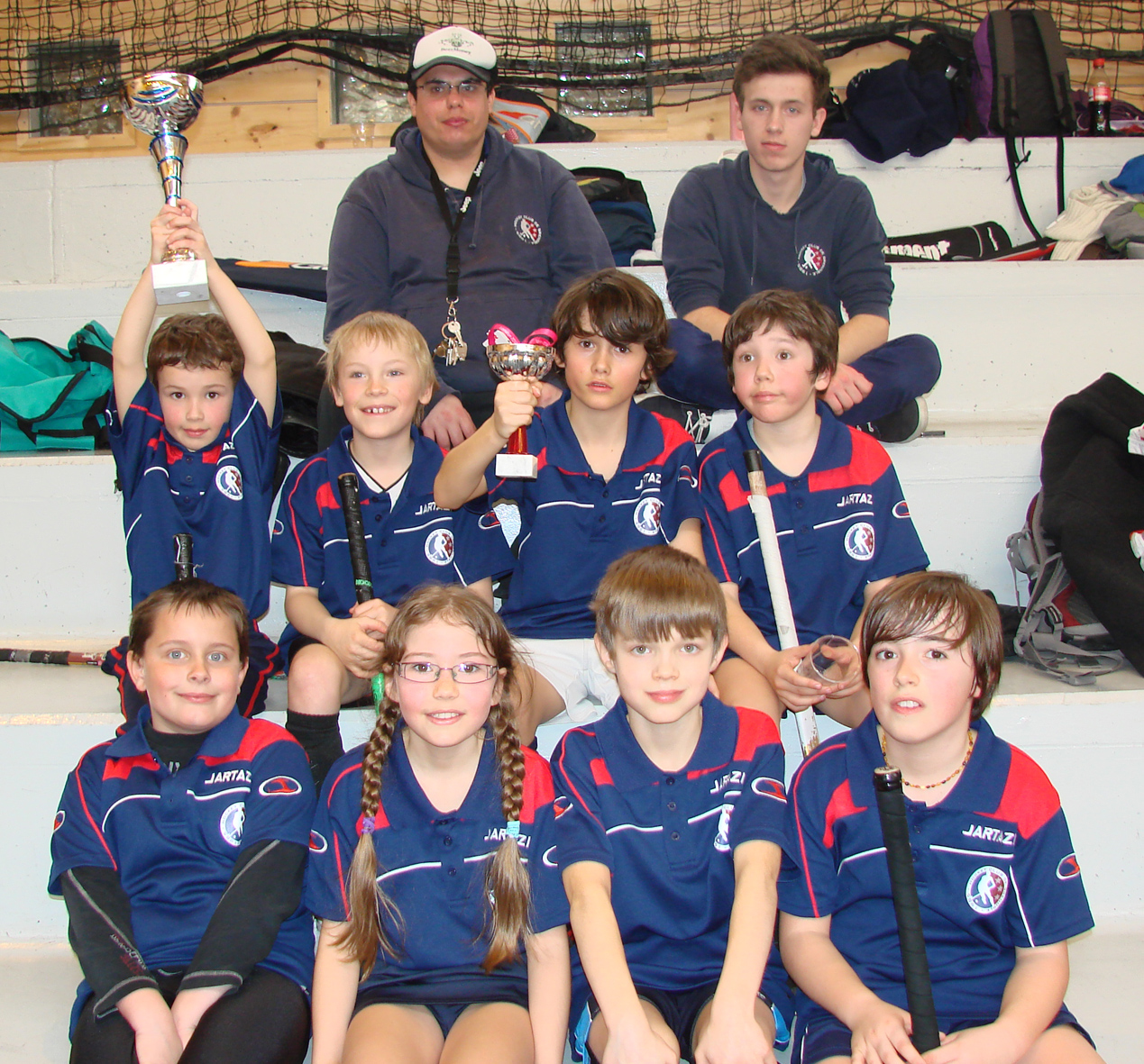 Hockey Club Grenoble : Les -10 ans 1ers du championnat régional en salle