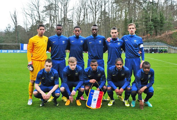 Tom Viard et l’équipe de France U18 victorieux en Allemagne