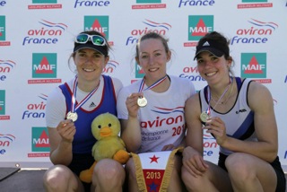 5 médailles pour l’Aviron Grenoblois lors des championnats de France