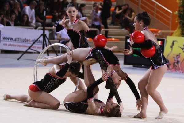 Résultats des championnats de France de Gymnastique Rythmique