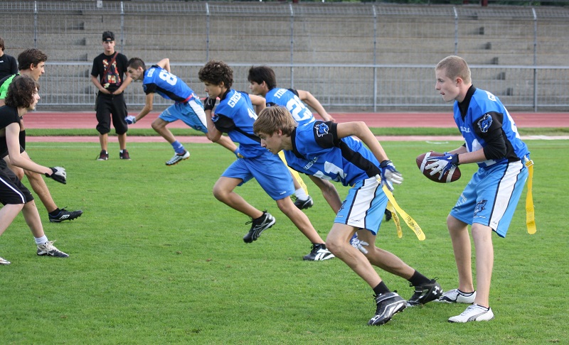 Les jeunes Diables Bleus en finale du championnat de France de Flag