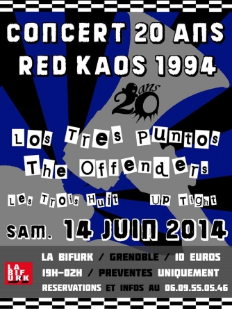 Concert des 20 ans du RK94 ce samedi à la Bifurk