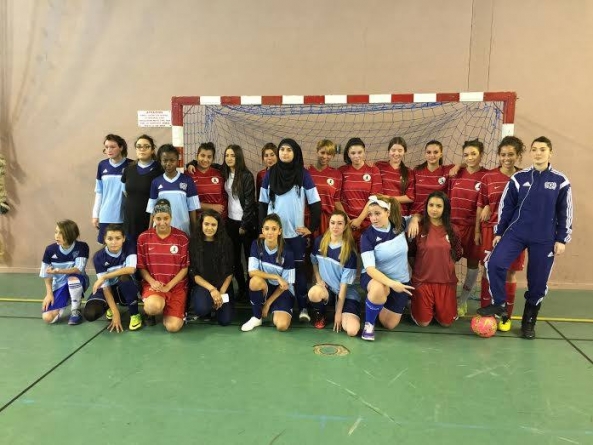 Les filles de Picasso s’imposent face au Futsal des Géants