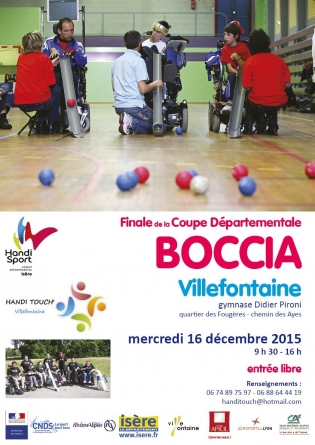 Finale de la Coupe Départementale de Boccia