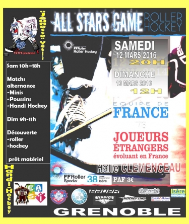 Gros week-end de roller hockey à Clémenceau