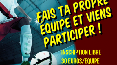 [Futsal pour tous] Inscrivez votre équipe à l’Open5 le samedi 23 Avril