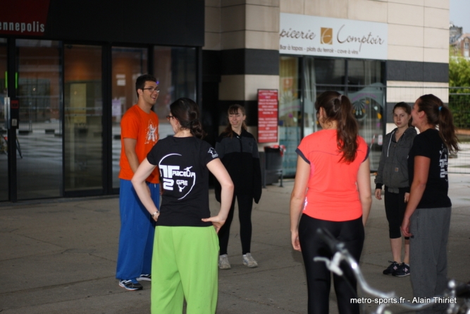 A Grenoble, le Parkour se conjugue aussi au féminin