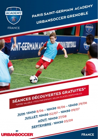 Urban Soccer : du nouveau pour la PSG Academy