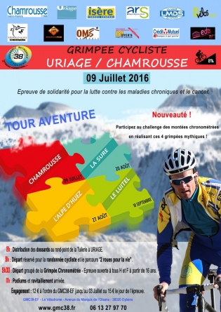 Cyclisme – Montée d’Uriage à Chamrousse le 9 juillet