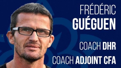 GF38 – Frédéric Gueguen coach adjoint et de la réserve