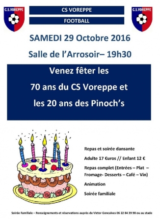 70 ans du CS Voreppe