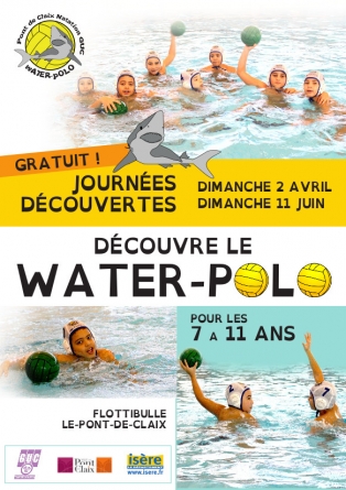 Journée découverte au Pont-de-Claix GUC Water-Polo