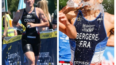 Championnats Europe Triathlon : Cruel pour Coninx et Bergère