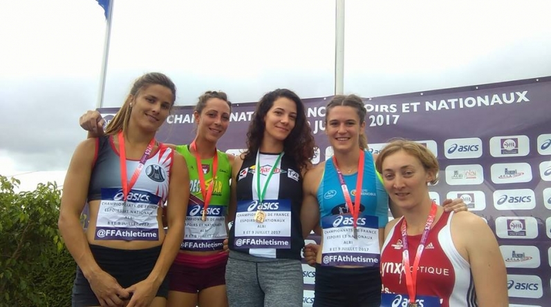 Marion Présigny et Mathilde Mas en bronze aux championnats de France ...