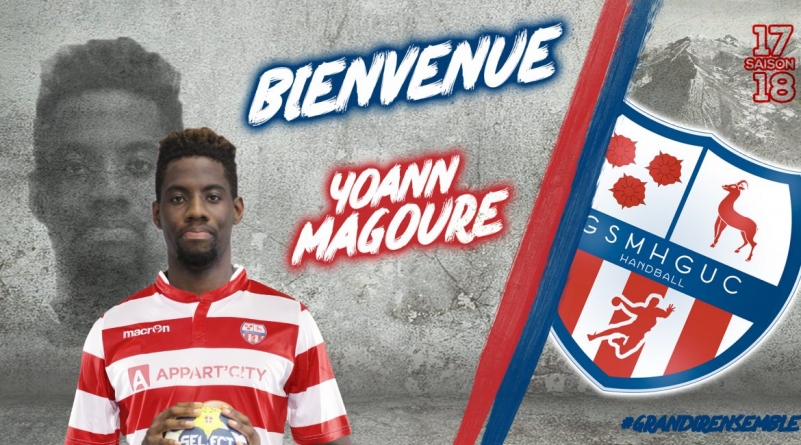 #Handball Yoann Magoure 5e recrue du GSMHGUC