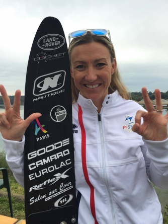 Ski nautique : 3 nouvelles médailles européennes pour Clémentine Lucine