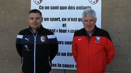 Antony Fricou et Jean-François Ricaldo nous présente l’école de foot de l’US Gières