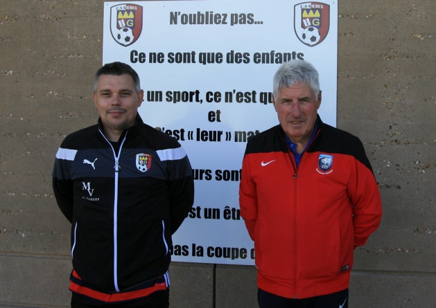 Antony Fricou et Jean-François Ricaldo nous présente l’école de foot de l’US Gières